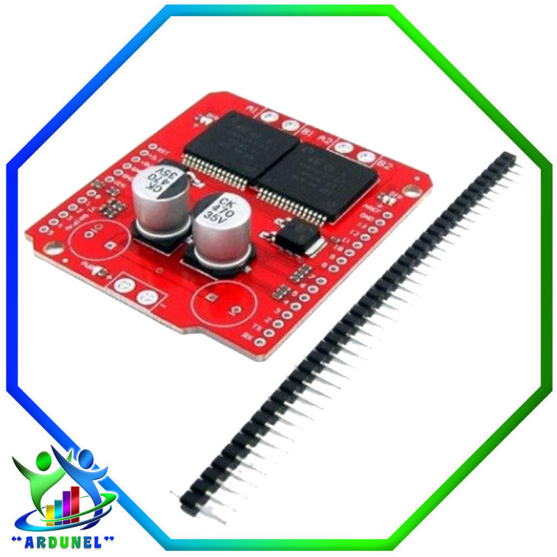 MONSTER MOTO SHIELD VNH2SP30 DRIVER MOTOR DE ALTA CORRIENTE 30A MONSTER MOTO SHIELD VNH2SP30 DRIVER MOTOR DE ALTA CORRIENTE 30A
